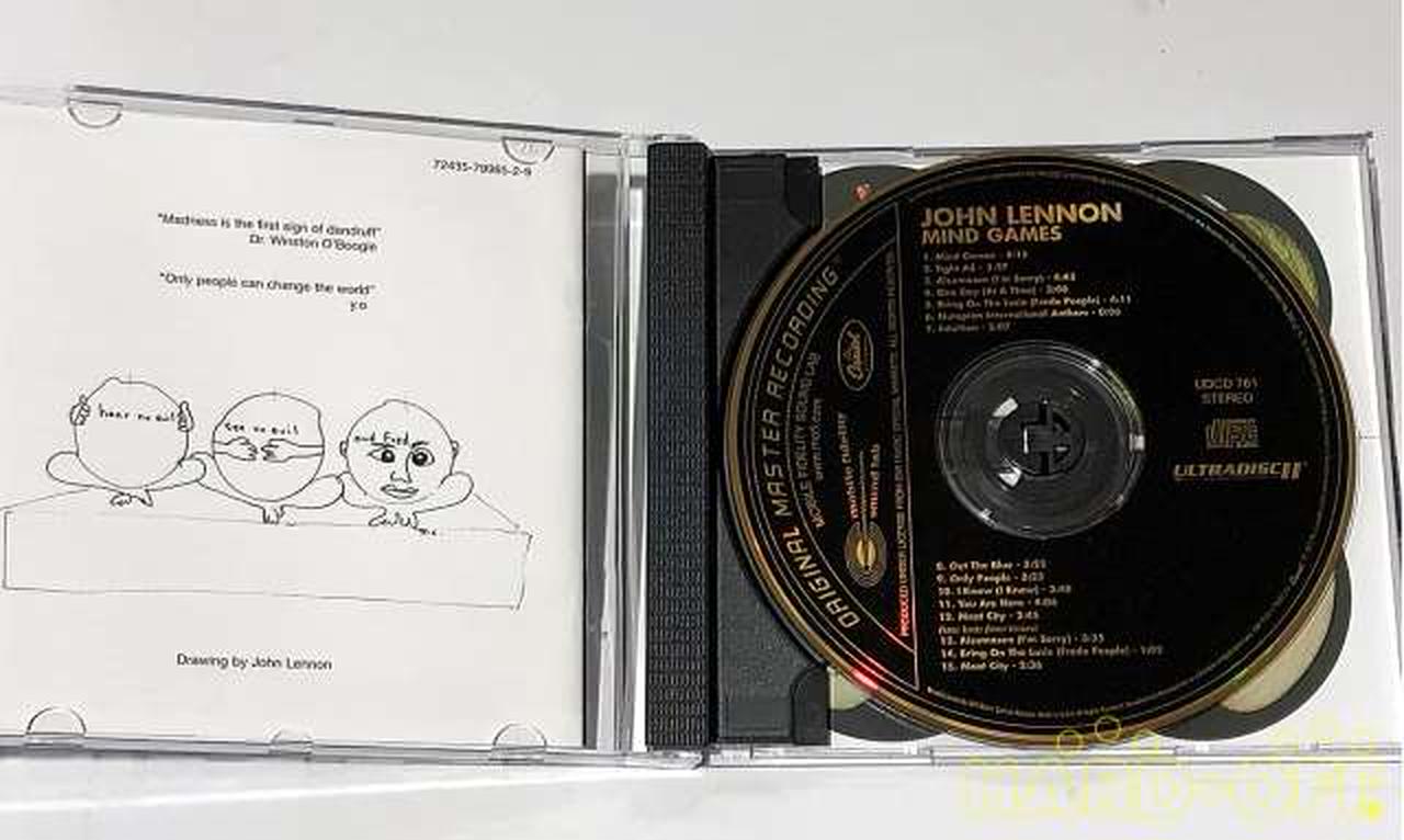 Mobile Fidelity Sound Lab ジョンレノン マインドゲームス Hardoffオフモール