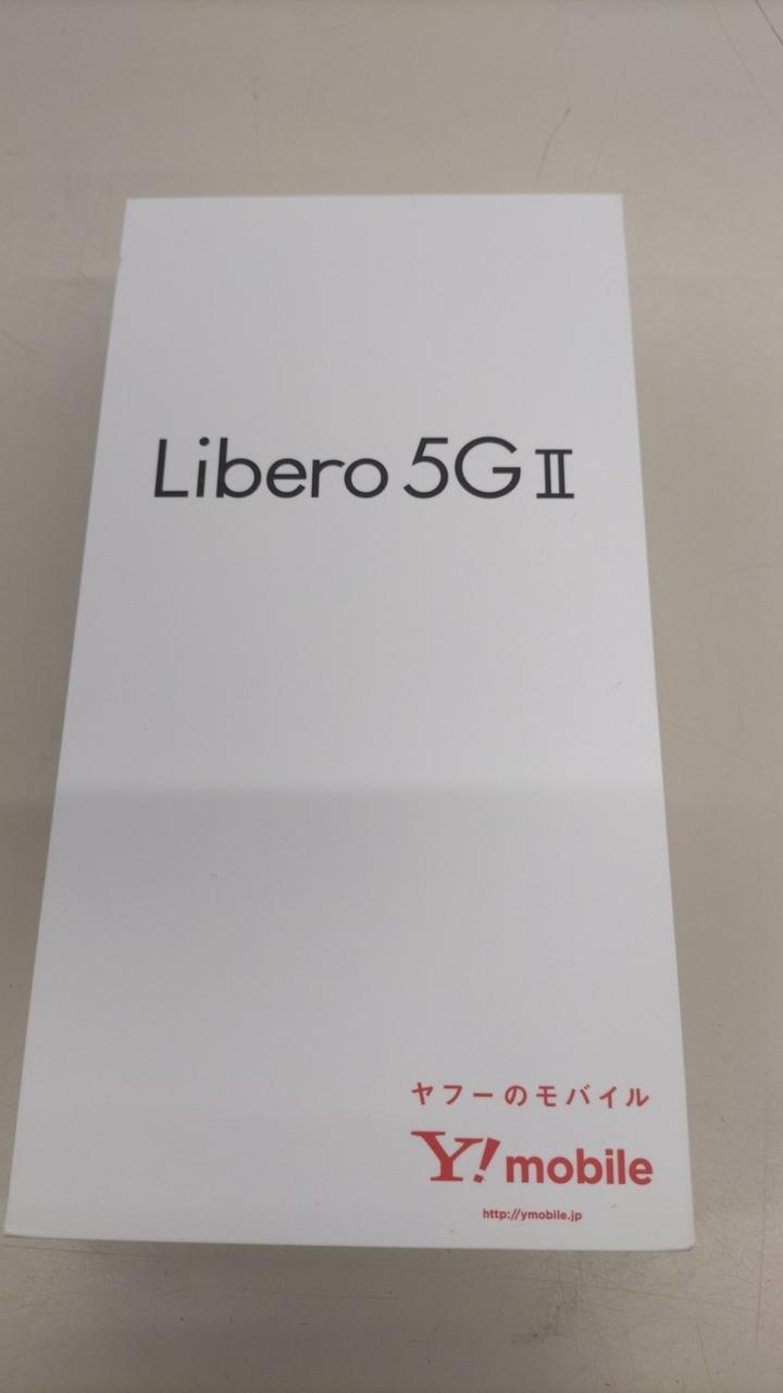 ZTE 型番：LIBERO 5G II スマートフォン