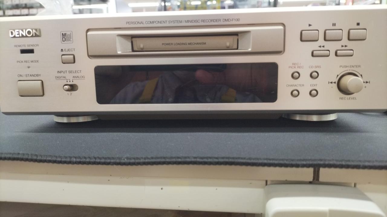 DENON/デノン　DMD-F100 MDデッキ　MDレコーダー Amazon.co.jp: DENON デノン D-F100 DMD-F100 MDレコーダー