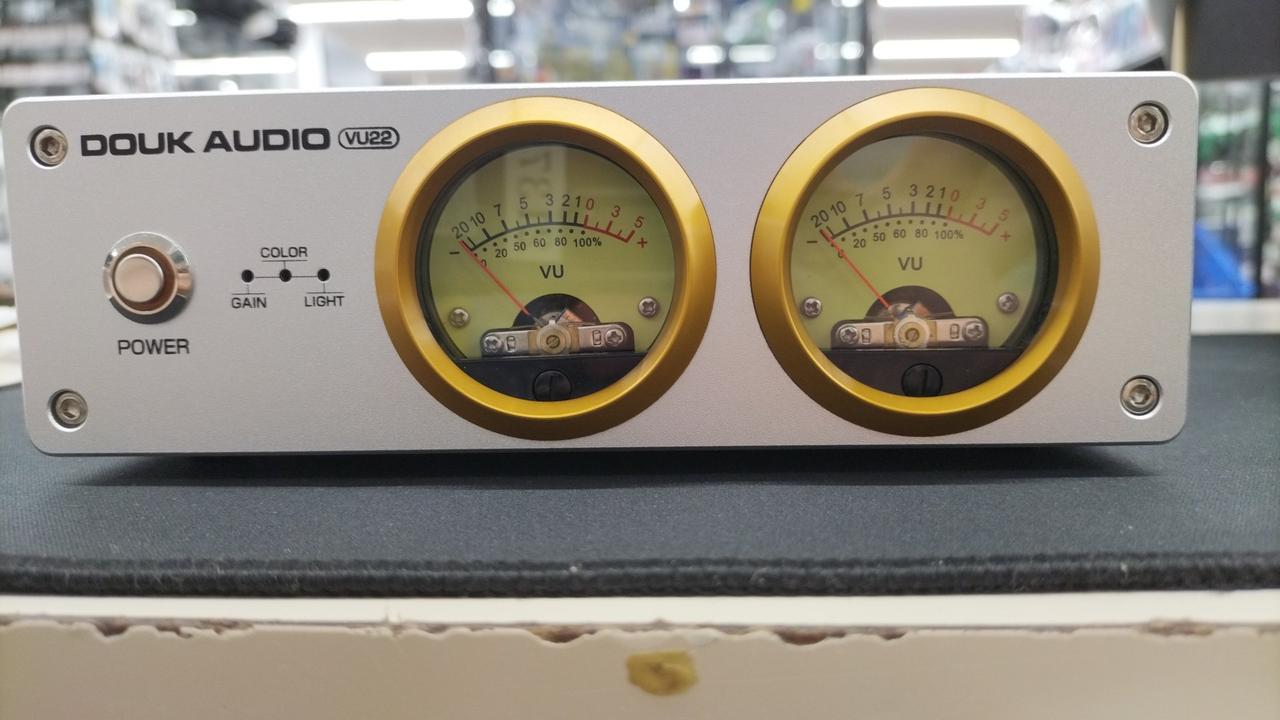 Douk Audio VUメーター 一部塗装有り Amazon.co.jp: Douk Audio VU3 デュアル アナログ VUメーター