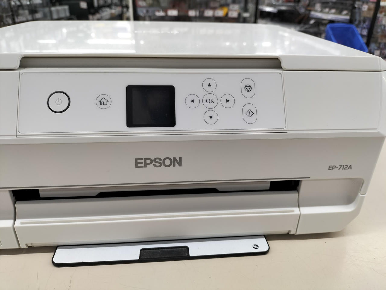 【おまけインク付き】EPSON EP-712A 　ジャンク ジャンク品】EPSONプリンターEP-712A 全インク付き - メルカリ