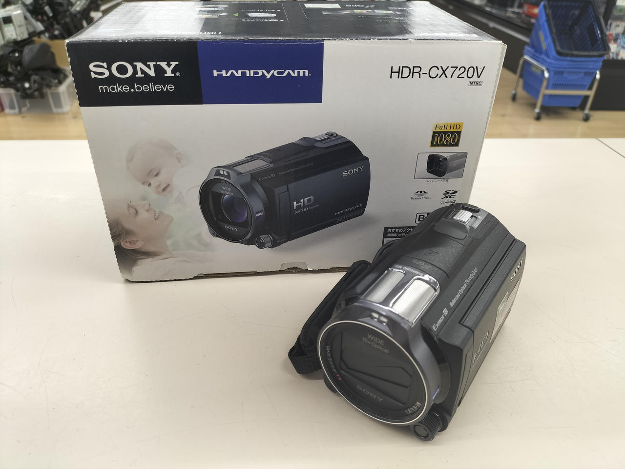 ソニーハンディカム HDR-CX720V □デジタルHDビデオカメラレコーダー