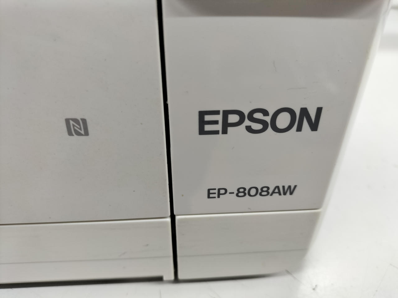 0*4様 EPSON プリンター　EP-808AW ホワイト 通電OK 美品】EPSON EP-808AWエプソン
