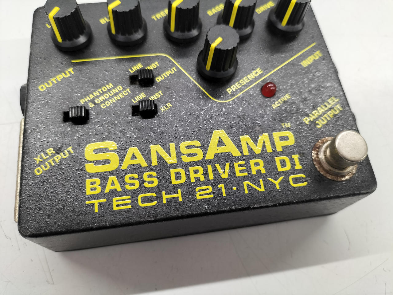 多少ガリ有り】TECH 21 SANSAMP BASS DRIVER 厳しい DI