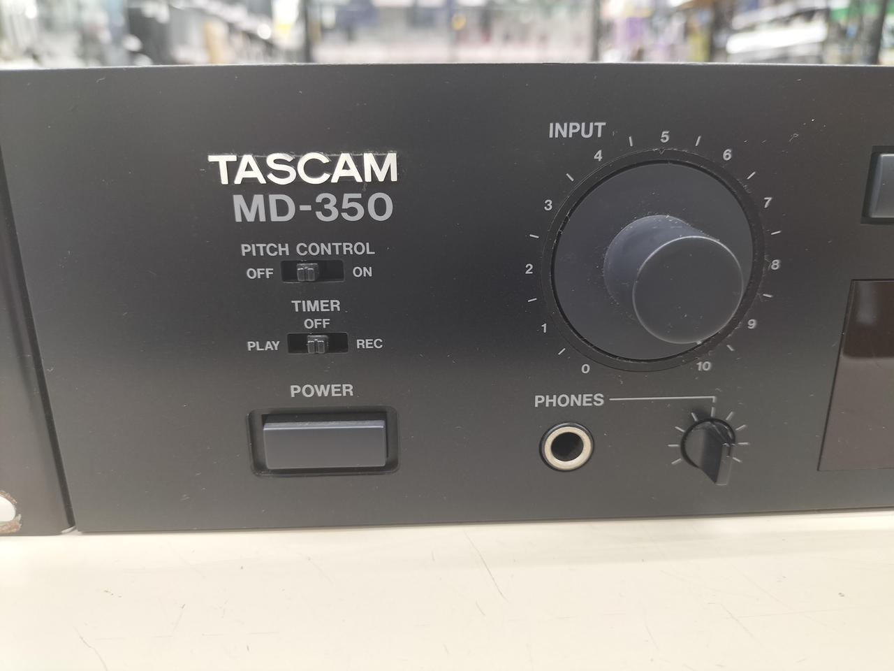 【美品】TASCAM MD-350 タスカム MDデッキ ④ MD-350 | Advanced MiniDisc Recorder | TASCAM | International