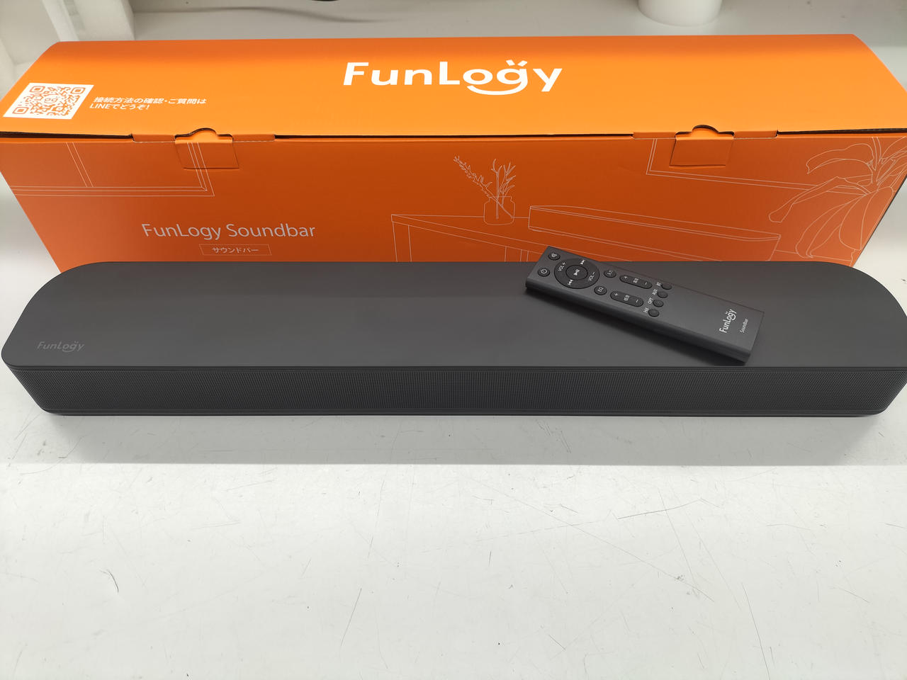 FUNLOGY Soundbar サウンドバー FunLogySoundbar_bk_600x600_cro