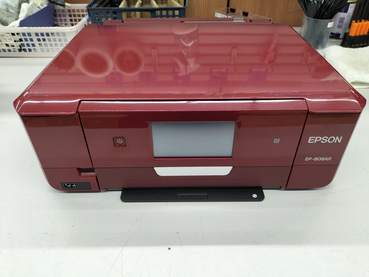 満*様 EPSON EP-808AR インクジェットプリンター レッド　動作確認 満*様 EPSON EP-808AR インクジェットプリンター レッド 動作確認