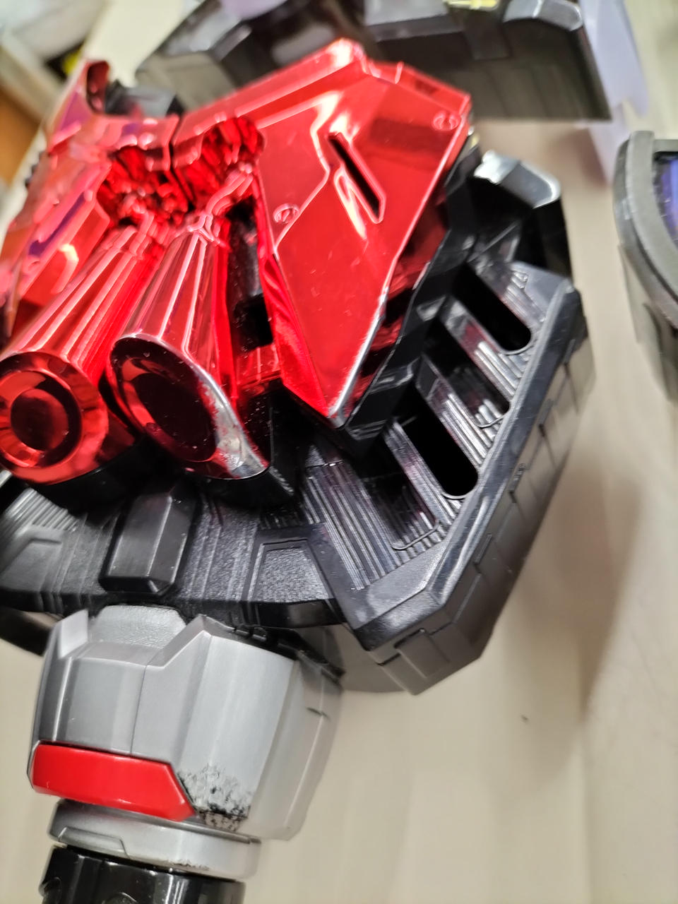 ブースト塗装剥がれあり