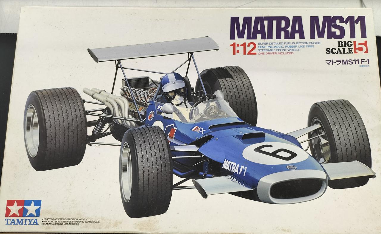TAMIYA 型番：1/12 マトラMS11 F1 プラモデル