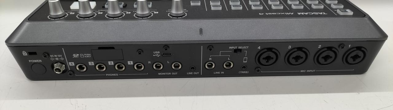 【美品】TASCAM(タスカム) Mixcast4 ポッドキャストレコーダー Mixcast 4 | ポッドキャストミキサー / レコーダー / USB