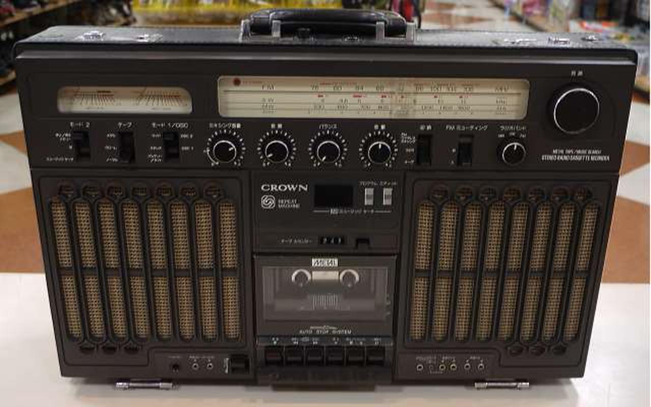 CROWN クラウン RX-9800 クラウン ラジカセ ジャンク品