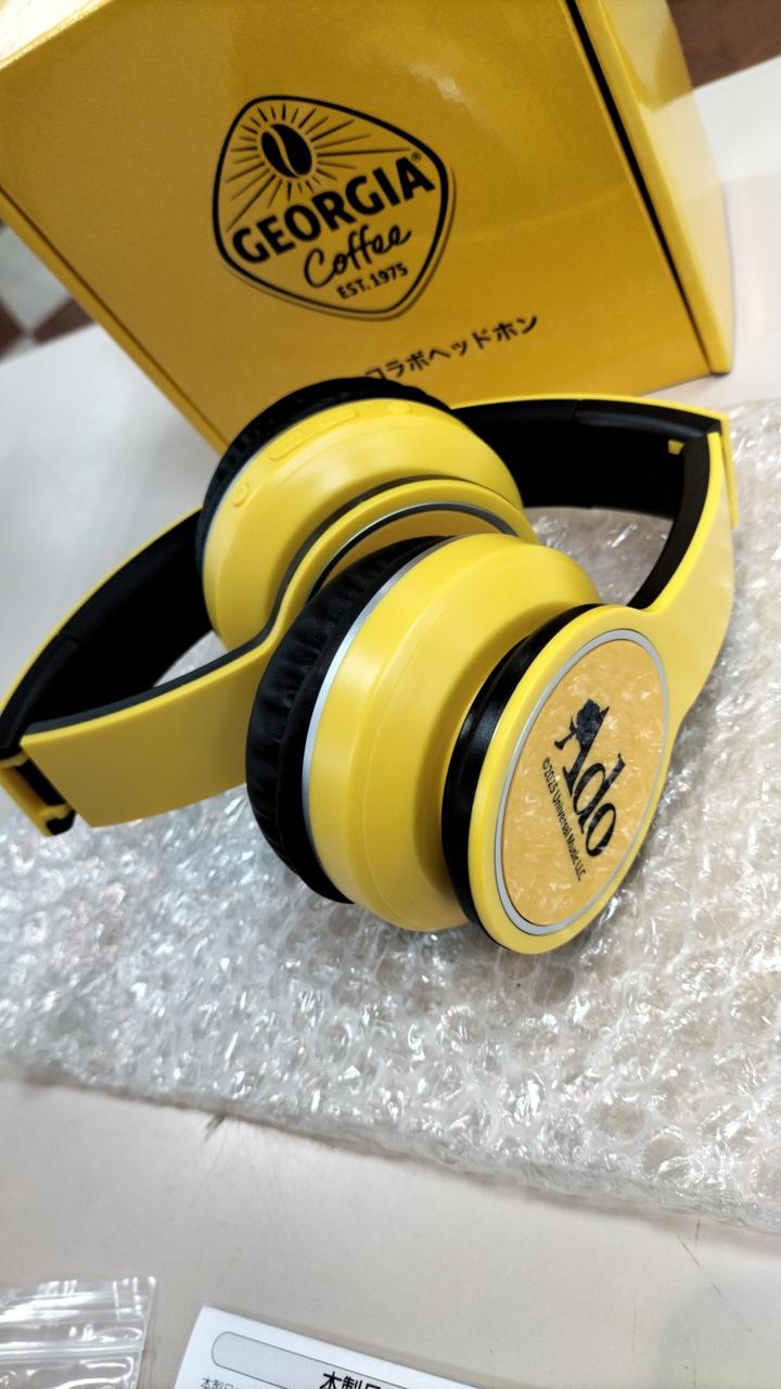Ado×ジョージア コラボヘッドホン コカ・コーラ - ◇未使用 ジョージア Ado コラボ ヘッドホン
