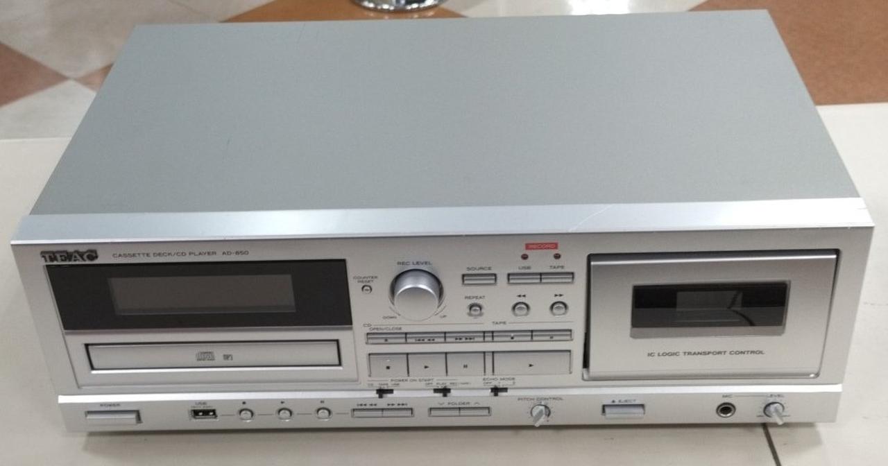 ★TEAC AD-850 CD/カセットデッキ AD-850 | 製品トップ | TEAC - プレミアムオーディオ