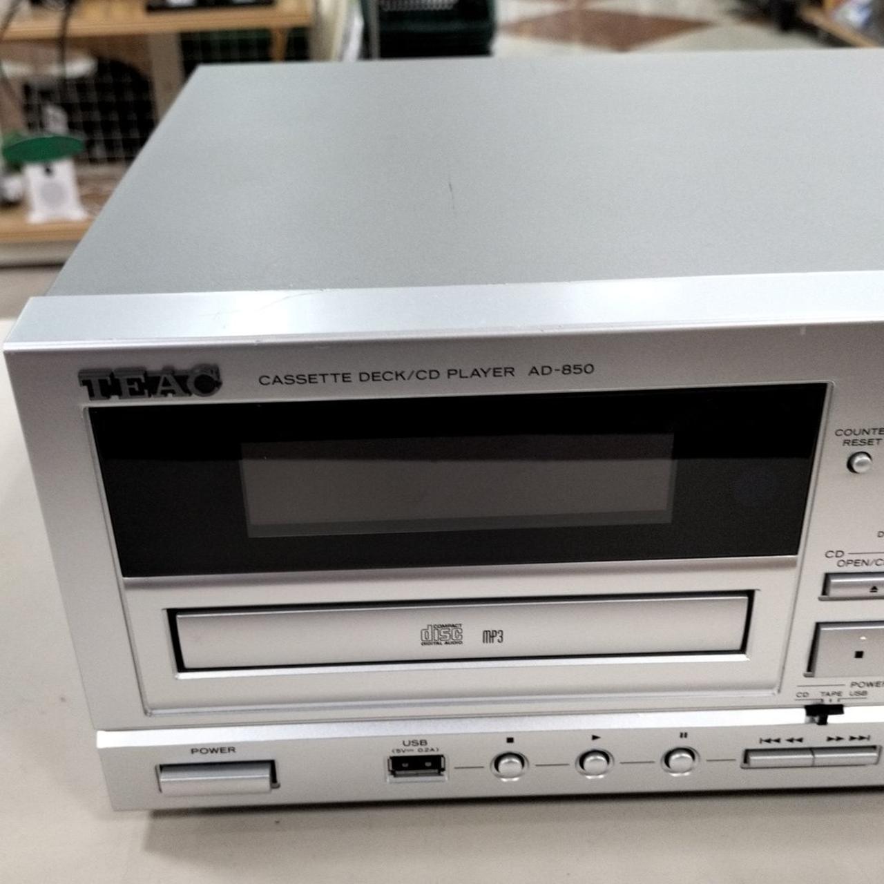 ティアック(TEAC)|TEAC カセットデッキ/CDプレーヤー AD-850