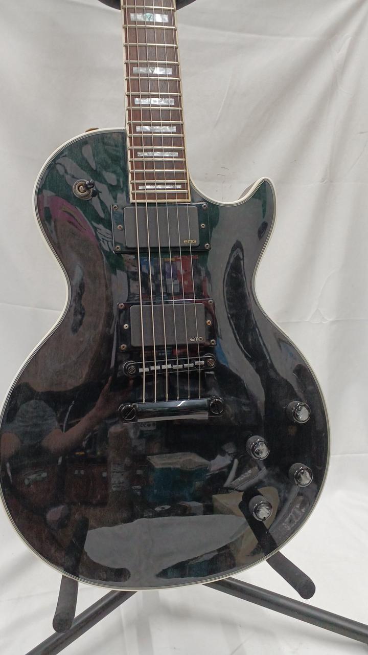 Epiphone エレキギター ブラック 艶消し EMG Epiphone エレキギター ブラック 艶消し EMG Epiphone エレキ