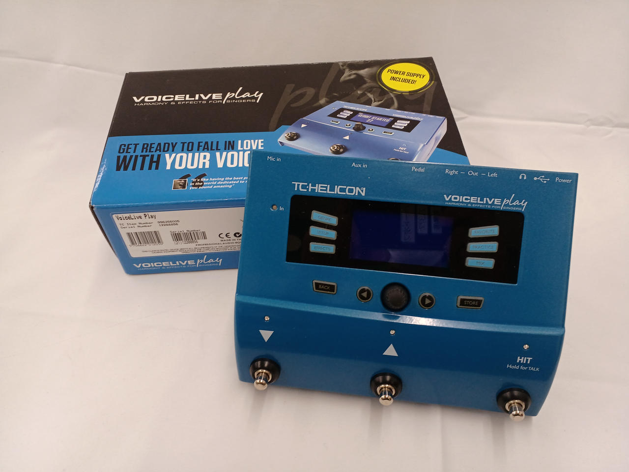 TC-Helicon Perform-VG ボーカルエフェクター 箱・付属品あり ティーシーヘリコン(TC-HELICON)|ボーカルエフェクター|【ハードオフ