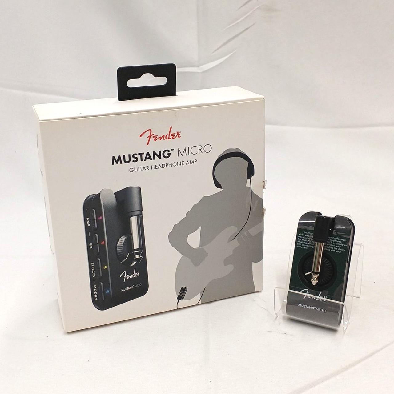 【美品！】Fender MustangMicro ヘッドホンアンプ Amazon | Fender/Mustang Micro Plus 多機能ヘッドホンアンプ