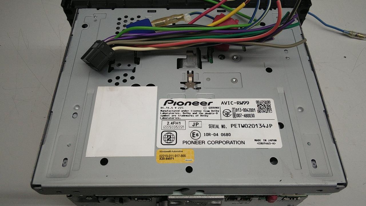 パイオニア ナビ AVIC-RW99 です。 Amazon | Pioneer カーナビ AVIC-RW99 7インチ 200mmワイド 楽