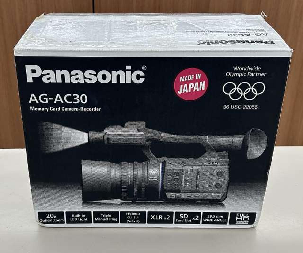 パナソニック Panasonic AG-AC30 ビデオカメラ【中古】 パナソニック(PANASONIC)|カメラレコーダー AG-AC30|HARDOFFオフ