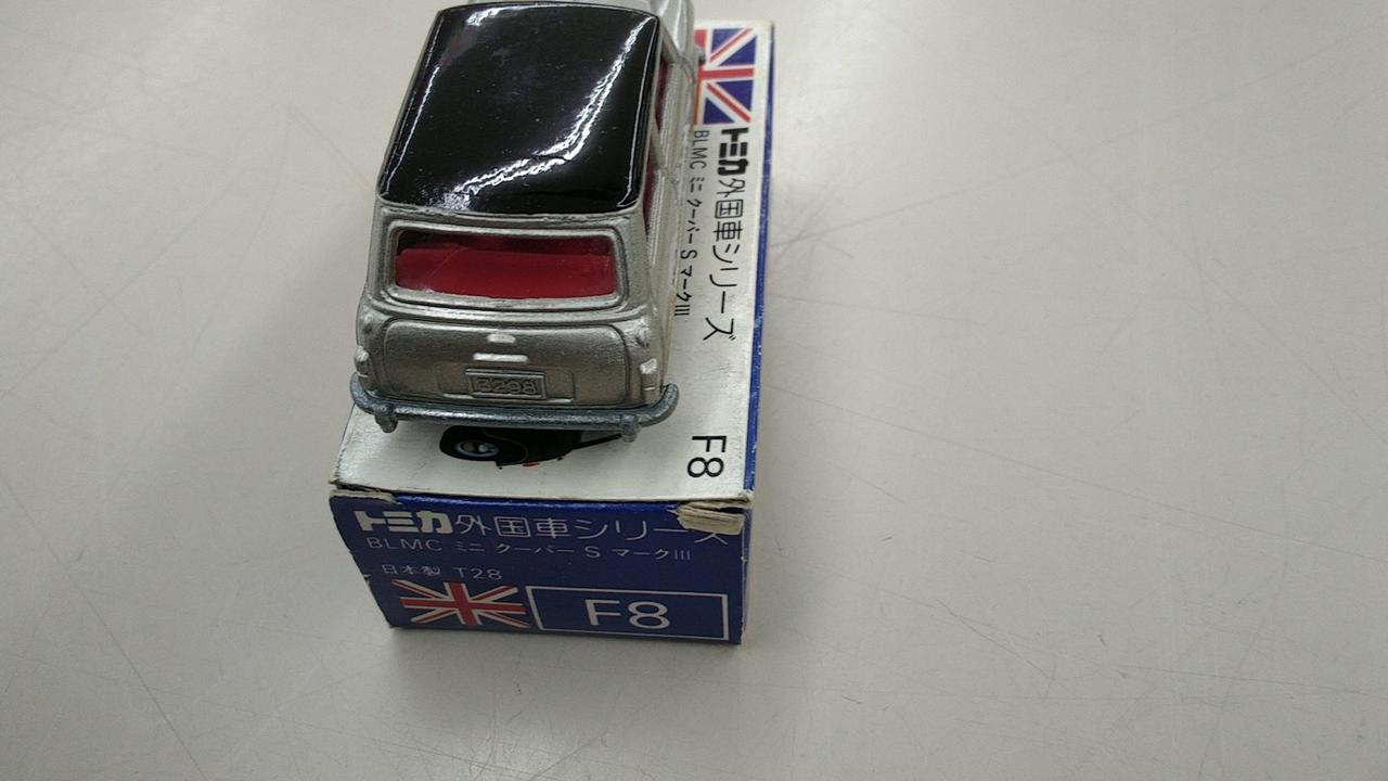 トミカ青箱外国車シリーズF8アイアイアド特注 ミニクーパーS トミカ青箱外国車シリーズF8アイアイアド特注 ミニクーパーS