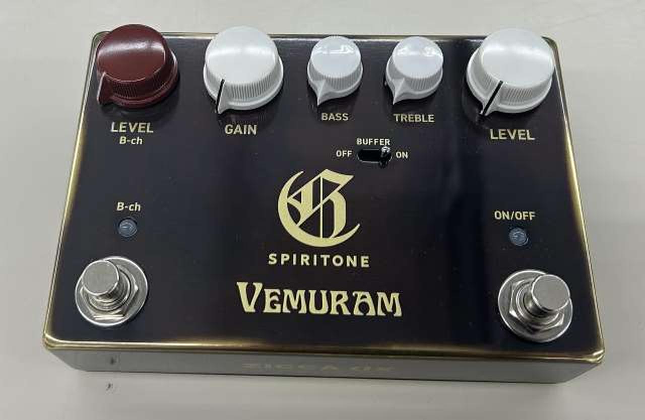 ベムラム(VEMURAM)|CHARシグネチャーオーバードライブSPIRITONE