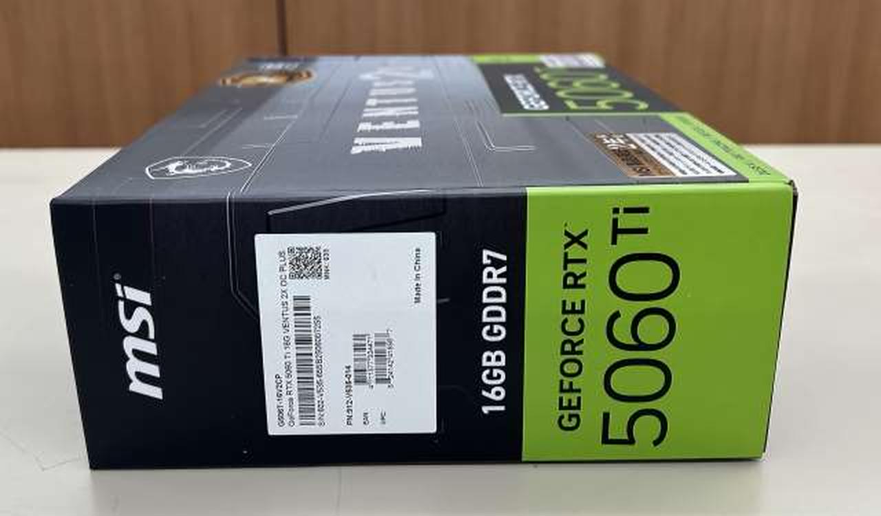 エムエスアイ(MSI)|【未使用品】GeForce RTX 5060 Ti 16G|HARDOFFオフ