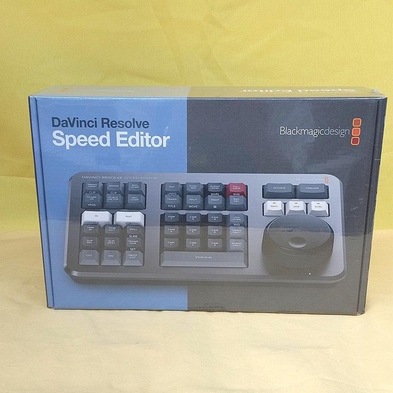 DaVinci Resolve Speed Editor 動画編集用キーボード
