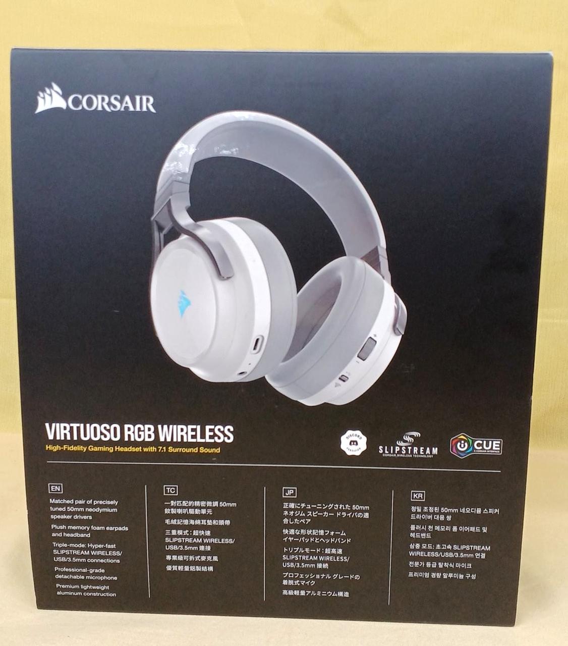 CORSAIR VIRTUOSO RGB WIRELESSゲーミングヘッドセット VIRTUOSO RGB WIRELESSシリーズ | CORSAIR ゲーミングヘッド