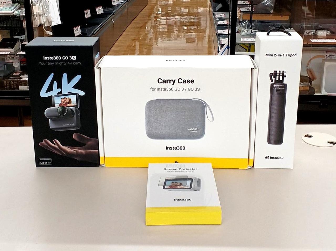 INSTA360|アクションカメラ＆アクセサリーセット|HARDOFFオフモール