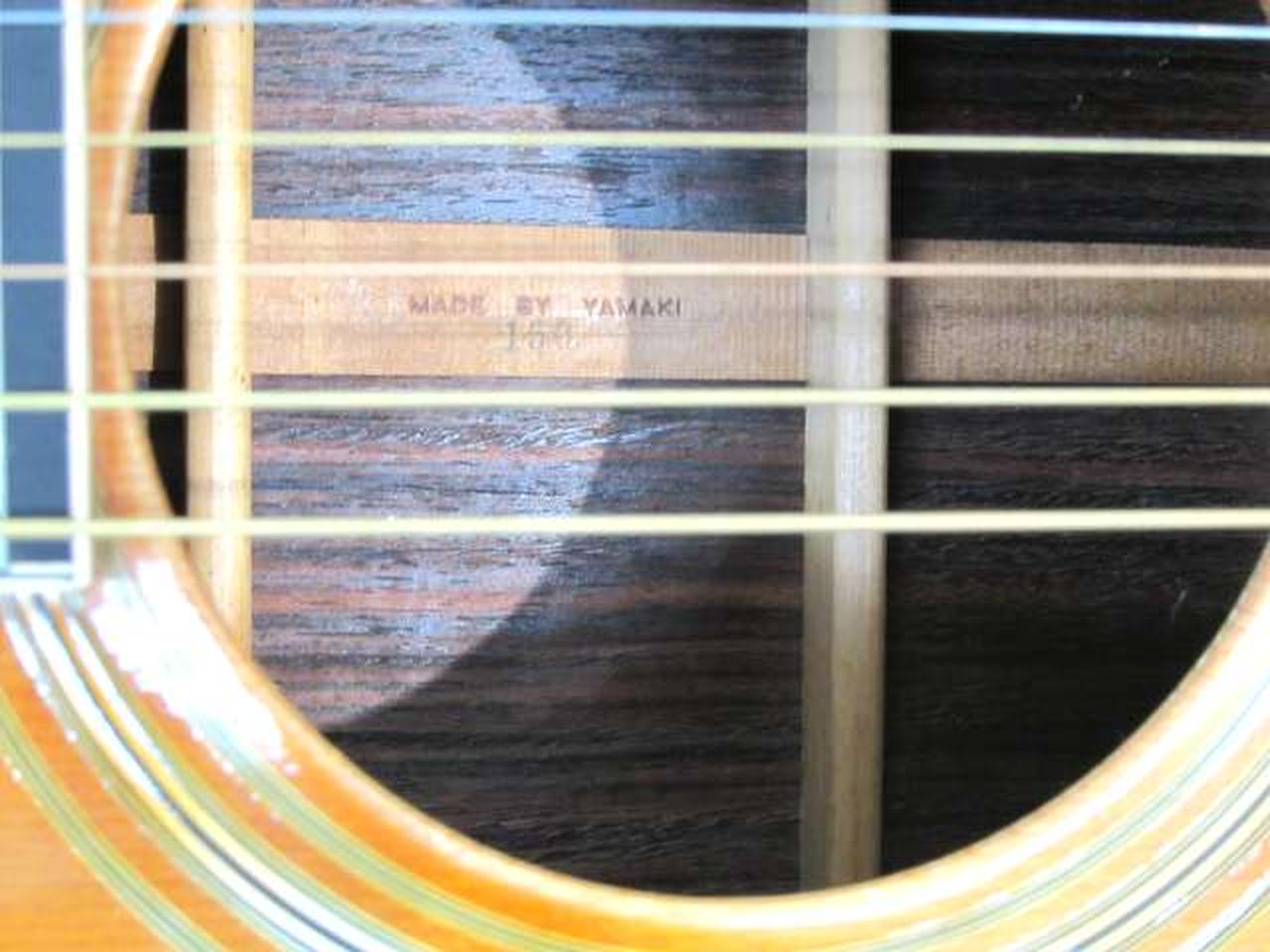 ★激レア！YAMAKI G50 縦ロゴ ギャラガーモデル TOP単板 ギター ★ kz1-sh-archtop-cherry-kike-104.jpg