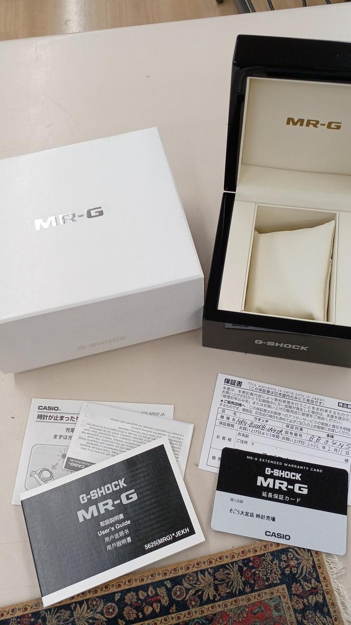 198☆美品☆ CASIO カシオ MRG-7000DJ G-SHOCK 箱 198☆美品☆ CASIO カシオ MRG-7000DJ G-SHOCK 箱