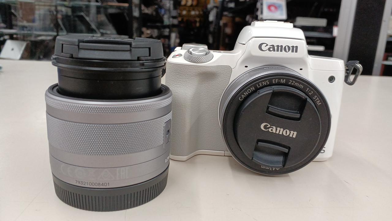 【※ジャンク品】Canon EOS ミラーレスカメラ ホワイト ジャンク品】Canon EOS ミラーレスカメラ ホワイト Canon EOS ミラー