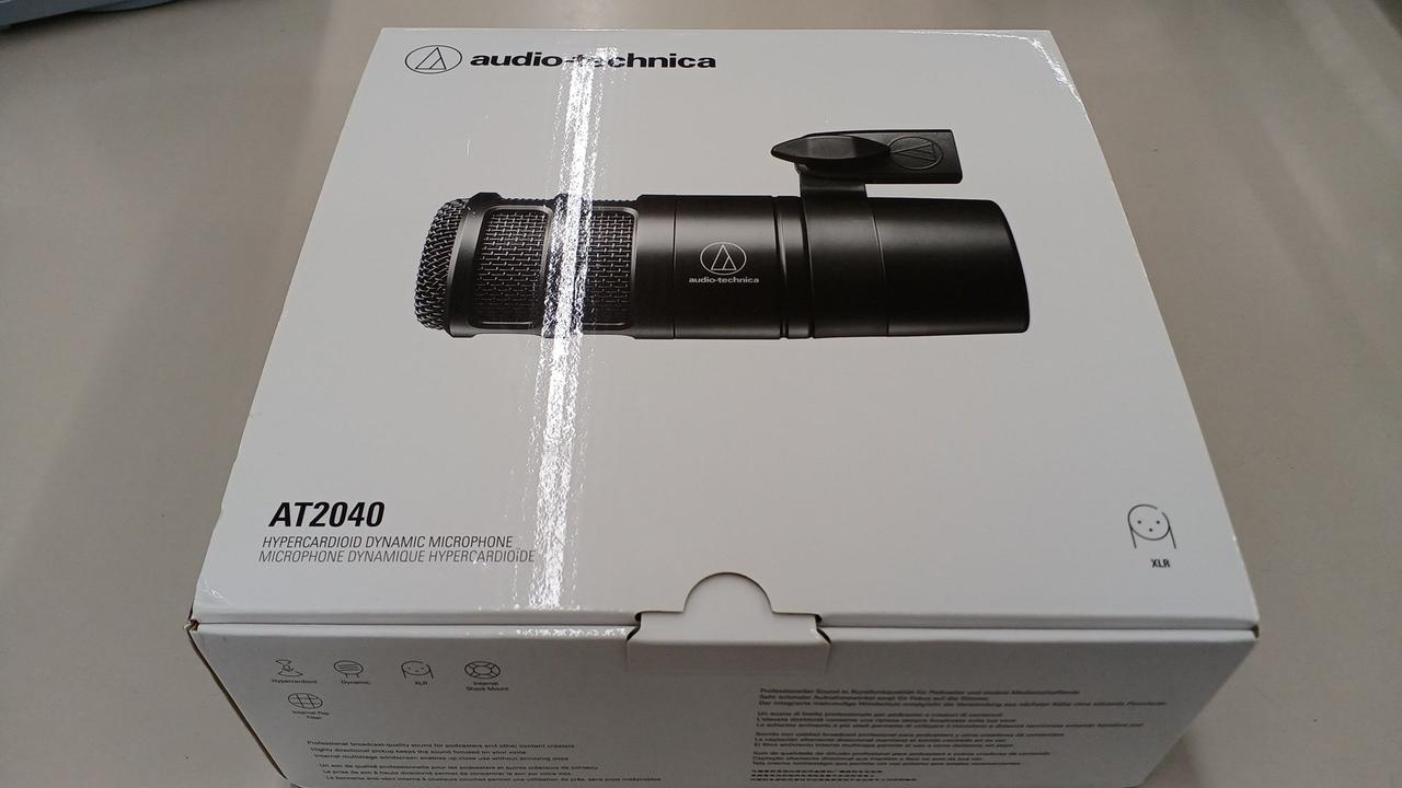 audio-technica AT2040 ダイナミックマイク 箱 ケース付 Amazon.co.jp: Audio Technica AT2040 マイク 20シリーズ
