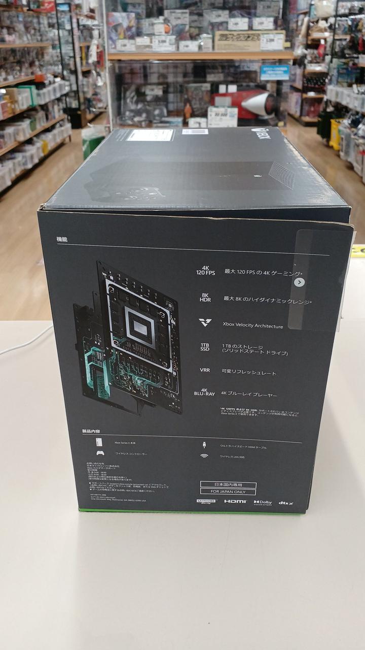 Microsoft マイクロソフト/XBOXSeriesX1TB SSD/RRT-00015/045233232717/ゲーム機/Bランク/88【中古】 マイクロソフト(MICROSOFT)|XBOX SERIES X|HARDOFFオフモール