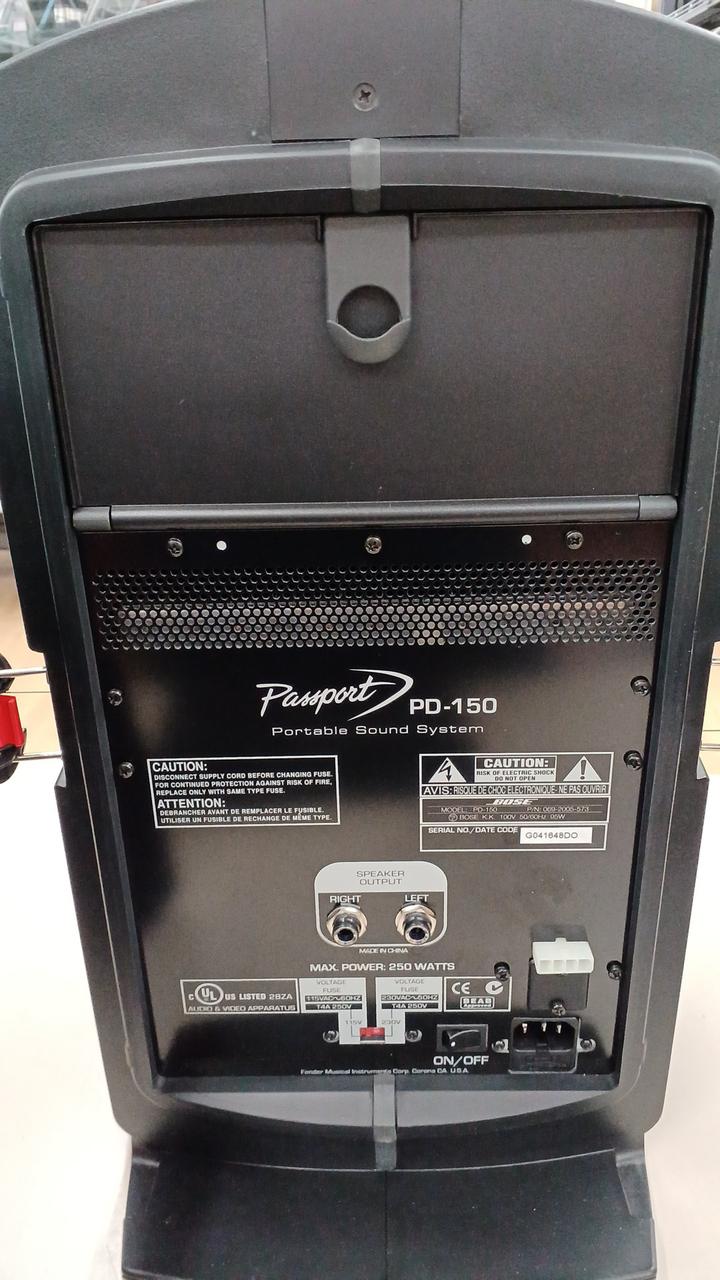 Bose Passport PD-150 ポータブルサウンドシステム Fender Passport Deluxe PD-150 Portable Sound System 069-3005-000