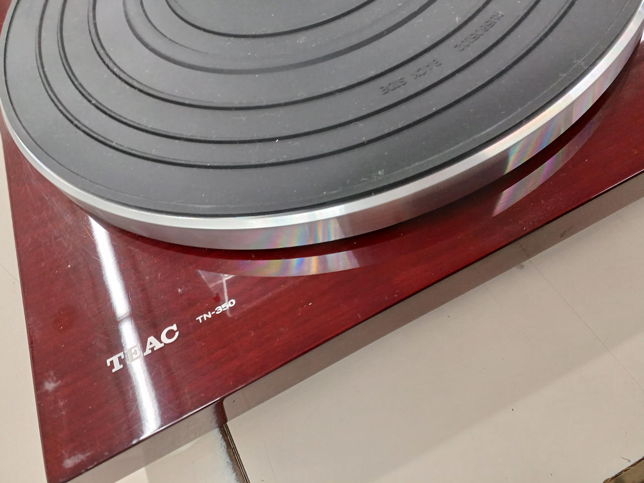 未使用品】TEAC×ももクロ☆レコードプレーヤー(ホワイト) ももいろ