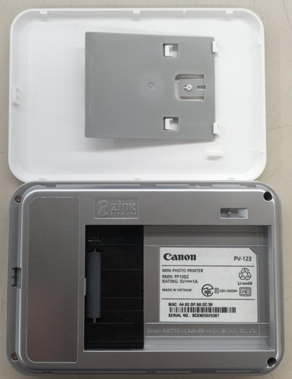 Canon inspic PV-123-SB ポータブルプリンター 未開封品 キヤノン ミニ