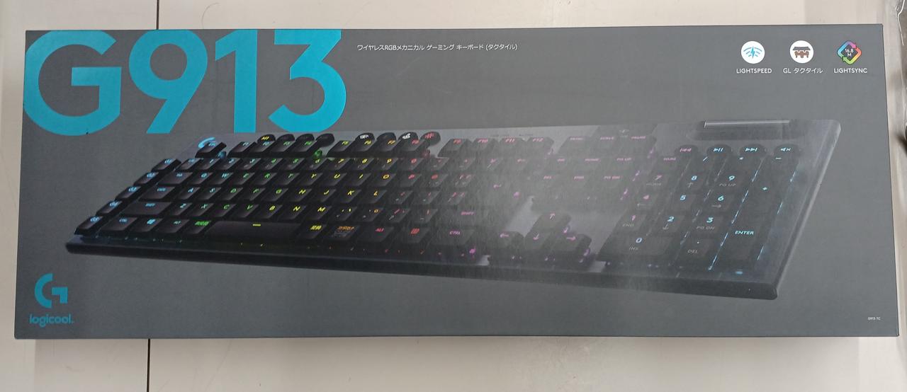 Logicool G913 TKL ワイヤレスRGB ゲーミングキーボード Logicool Logicool G913 TKL LIGHTSPEED Wireless RGB