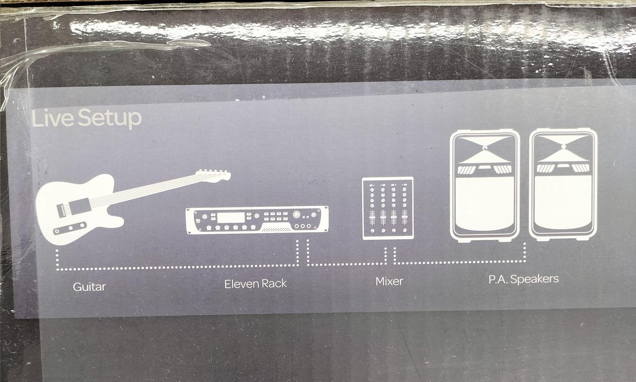AVID Eleven Rack ギター ベース アンプシミュレーター AVID Eleven Rack ギター ベース アンプシミュレーター