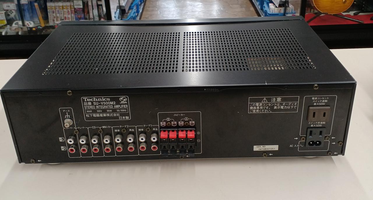 【動作品】Technics・SU- V500 M2／プリメインアンプ Technics SU-V500の仕様 テクニクス