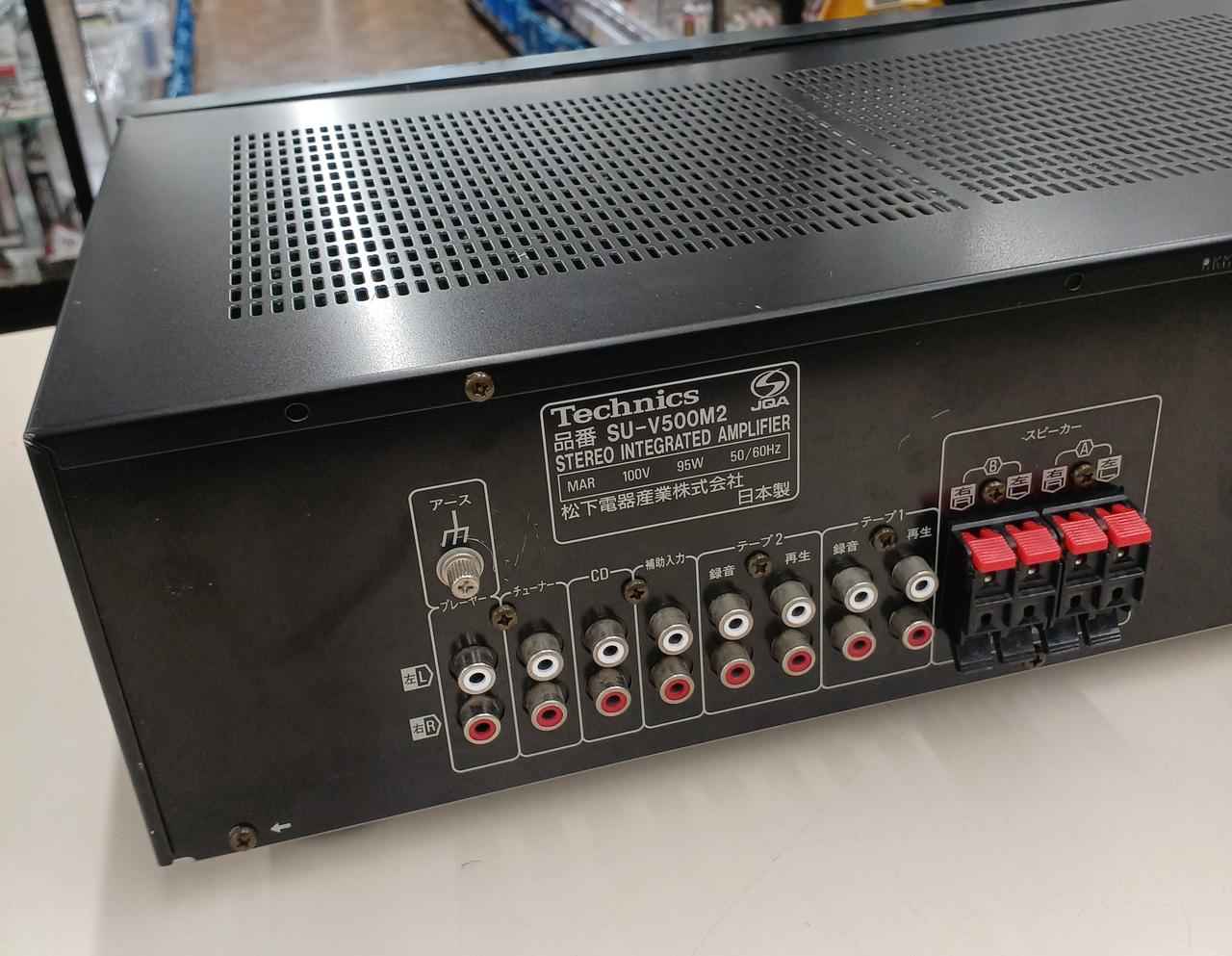 【動作品】Technics SU-V500M2 ／プリメインアンプ Technics SU-V500M2の仕様 テクニクス