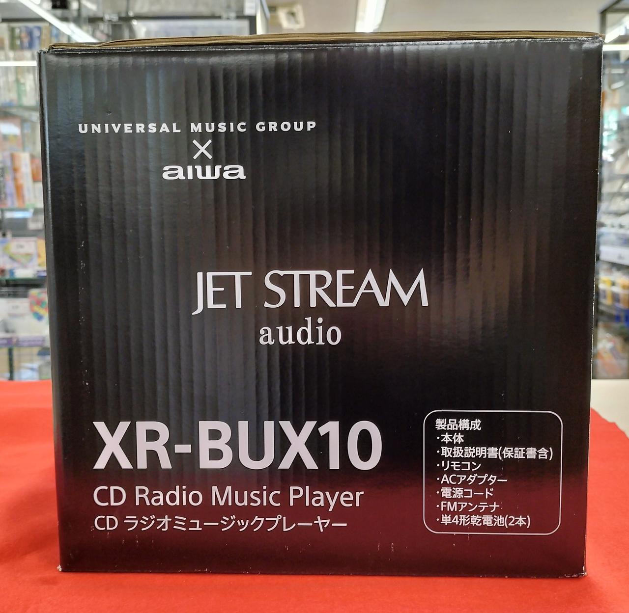 ジェットストリーム　AIWA　XR-BUX10 CDラジオプレーヤー aiwa アイワ XR-BUX10 ジェットストリームオーディオ CDラジオ aiwa