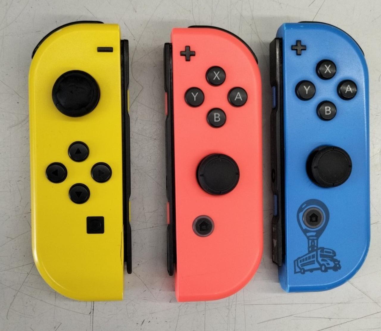 Joy-Con青は使用不可、赤が代替品