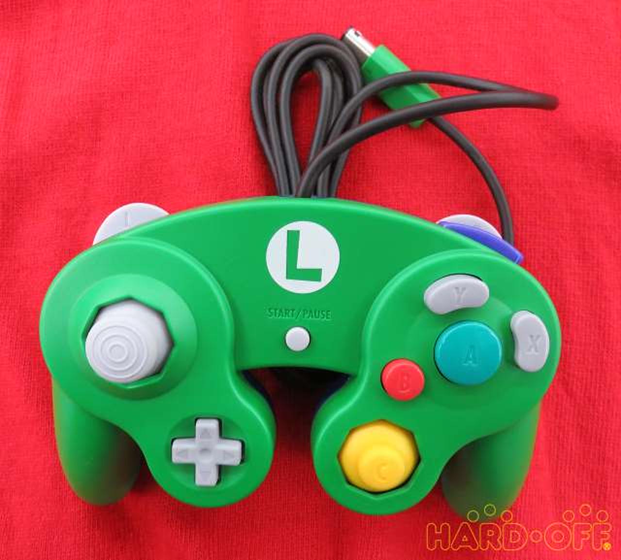 コントローラー ルイージ ゲームキューブ NIPPONページ ニンテンドー