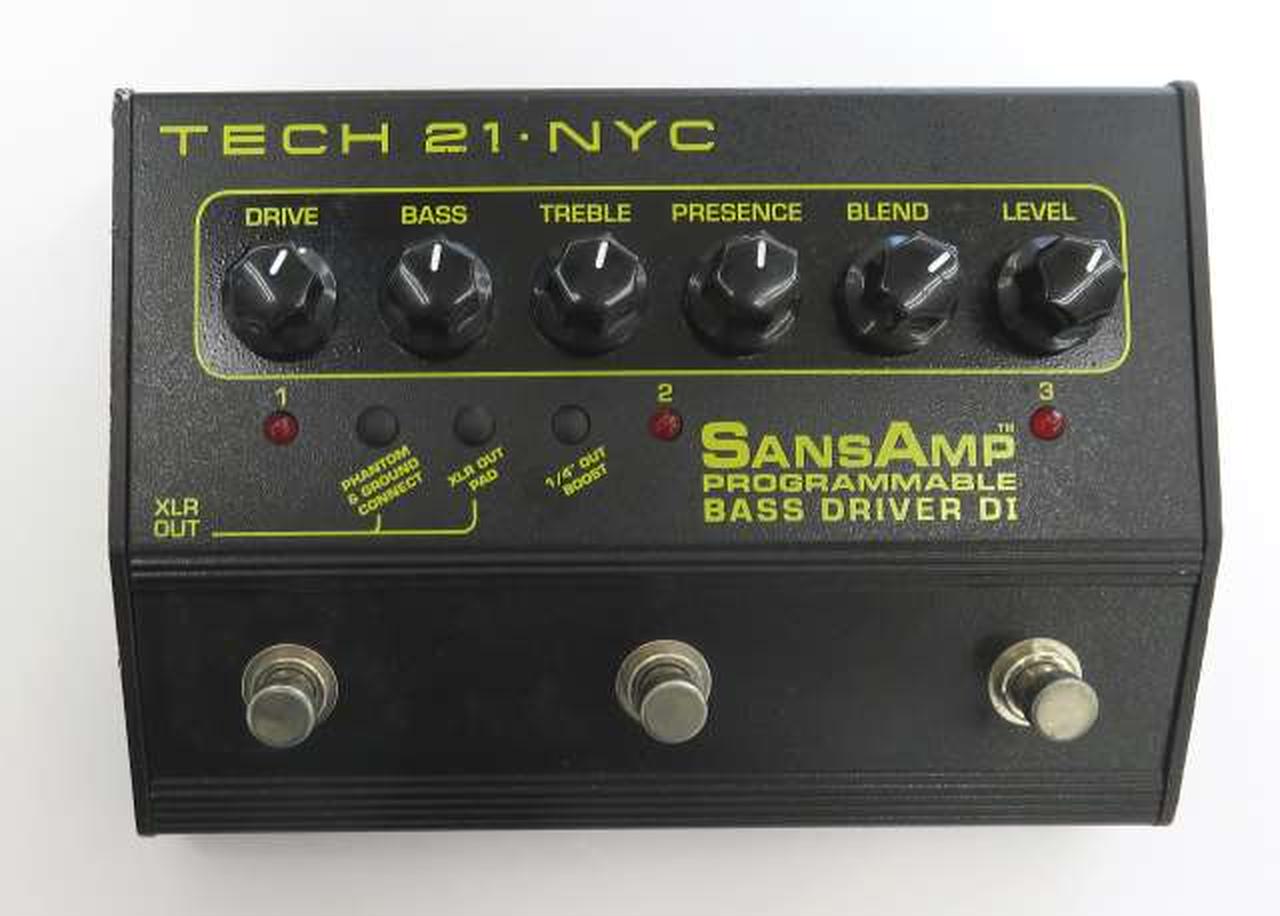 TECH 21 NYC red ripper ベースエフェクター Tech 21 Red Ripper Bass Fuzz Pedal | Sweetwater