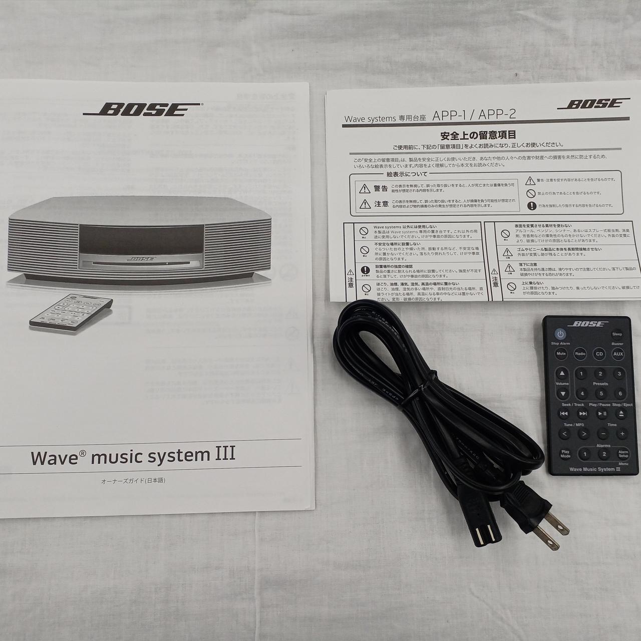 BOSE|[訳あり品]WAVE MUSIC SYSTEMⅢ|【ハードオフ公式通販】オフ