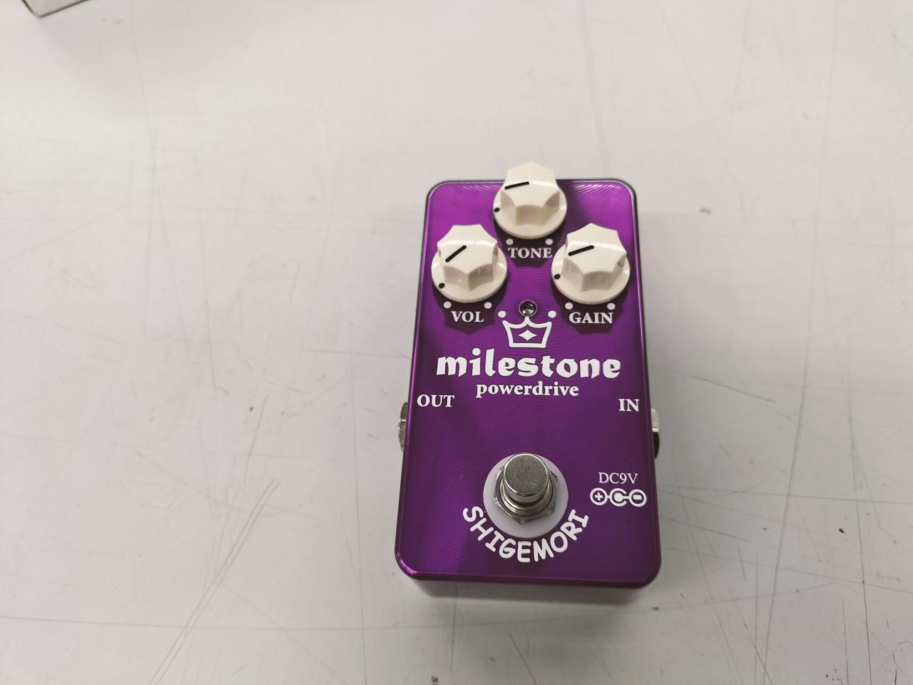 SHIGEMORI milestone ギターエフェクター Shigemoriのディストーション | ギターショップ GOLDSTAR