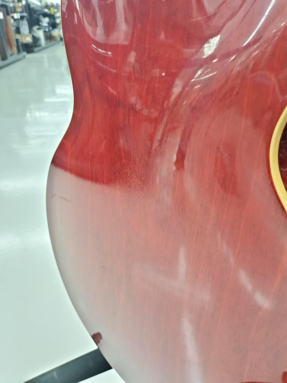 ボディ裏擦り傷