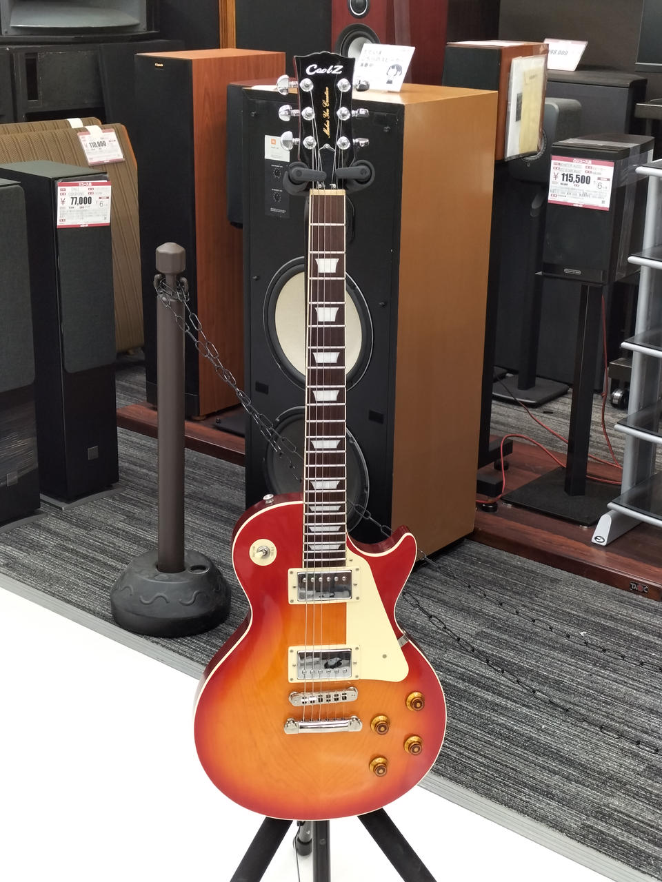 美品　coolz レスポール　タイプ クールジー(COOLZ)|レスポールタイプ|HARDOFFオフモール（オフモ