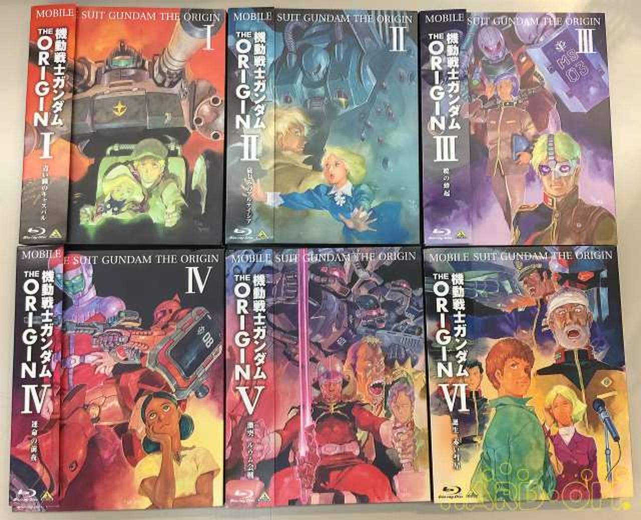 バンダイナムコアーツ 機動戦士ガンダム ｔｈｅ ｏｒｉｇｉｎ 6巻セット Hardoffnetmall Webno